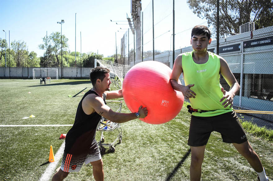 Entrenamiento futbol